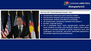 Gov. Polis says Colorado hopes to test 8,500 people a day for COVID-19 by end of March