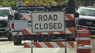 Danley Drive closed at Metro Parkway
