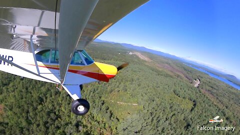 Supercub Flight to Fryeburg ME