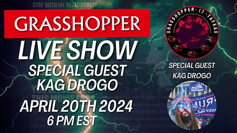 Grasshopper Live Decode Show - Special Guest KAG DROGO