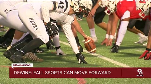 Ohio high school football gets the green light