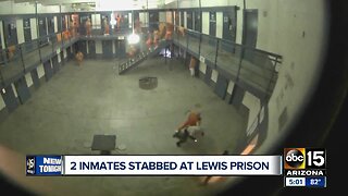 Inmate stabbings at Lewis Prison