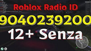 Senza Roblox Radio Codes/IDs