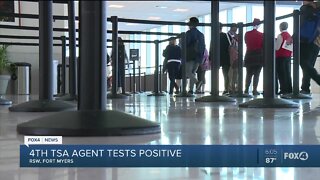 4th TSA screening agent at RSW tests positive for coronavirus