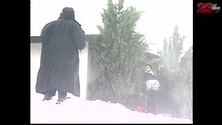 Snow blanketed Bakersfield January 25, 1999