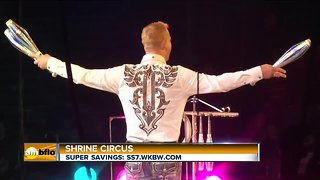 Half off a Family Four Pack to the Shrine Circus