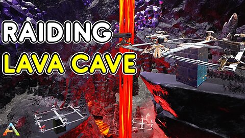 How A Duo WIPED Lava Cave - ARK PvP