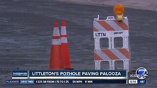 Domino's is helping Littleton fix potholes