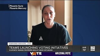 Arizona teams are launching voting initiatives