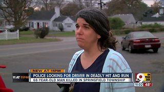 Police looking for hit-skip driver after pedestrian was killed in Springfield Township