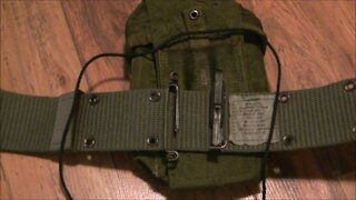 How To Tie Down ALICE Pouches