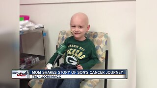 Mom shares story of her son's cancer journey with Leukemia