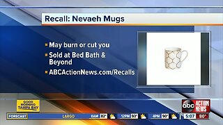 Mugs sold at Bed Bath and Beyond recalled due to burn, laceration hazards