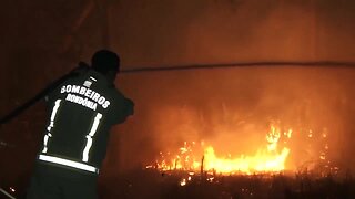 Brazil's Amazon rainforest is burning at a record rate, research center says