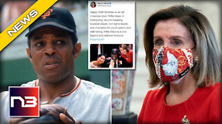 OOPS: Nancy Pelosi Messes Up BIG TIME while Trying To Celebrate Baseball Legend Willie Mays