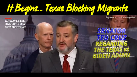 It Begins… Texas Blocking Migrants. Texas vs Supreme Court Border Battle & Migrant Crisis.