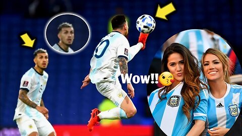 Women reaction on Legandary Messi Ball Control