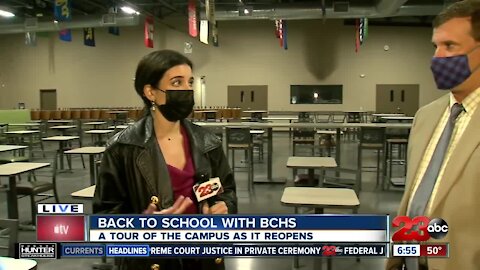 BCHS Repurposes Student Union Ahead of Reopening Wednesday