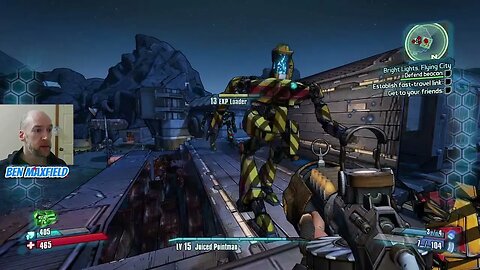 Axton Pointman Build Defends the Beacon From Enemy Loaders With a Jakobs Cannon in Bright Lights #11