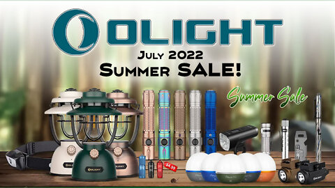 Don't miss the OLIGHT SUMMER SALE JULY 11th with the Valkyrie Turbo, Obuld Pro and Olantern Classic