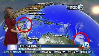 Two tropical disturbances have a chance to develop