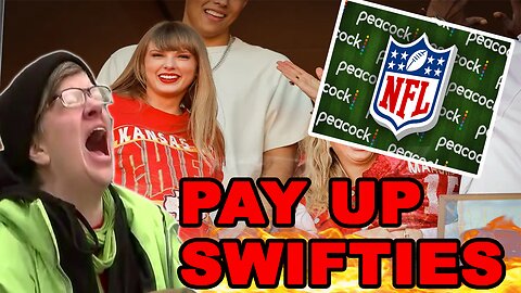 NFL & Taylor Swift ACCUSED of SCAMMING Swifties into paying for Peacock for KC Chiefs playoff game!