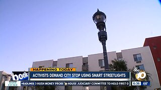 Activists want city of San Diego to end use of smart streetlights