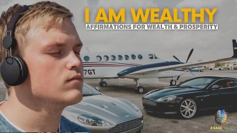 "I AM WEALTHY" Money Affirmations For Success, Health & Wealth