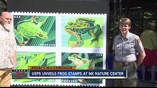 Postal Service unveils stamps at M.K. Nature Center