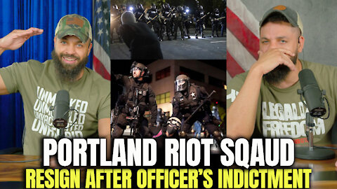 Entire Portland Riot Squad Resign After Officers Indictment