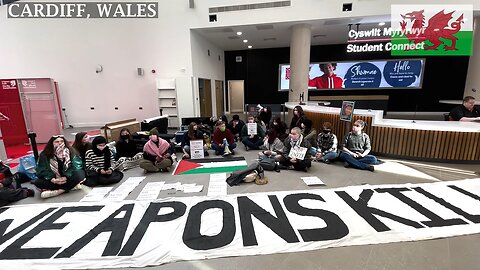 Cardiff University Students against the BAE Systems - 2