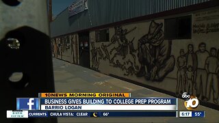 Barrio Logan business gives building to college prep program