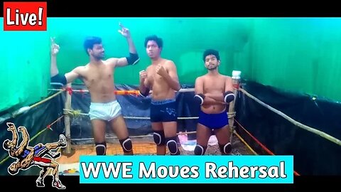 WWE Move Rehearsal By Wrestle Showdown 🔥 Wrestle Showdown Is Live🤯💯