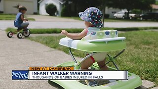 Here's what to watch out for if you have an infant walker