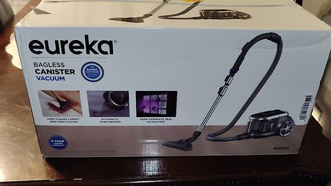 EUREKA Bagless Canister Vacuum Cleaner