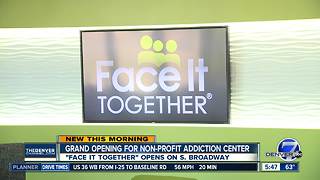 Grand opening for non-profit addiction center