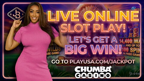 LIVE! 🔴 Online Slot Play ! Playing Chumba ! Can I Get A Big Win? www.playusa.com/jackpot/