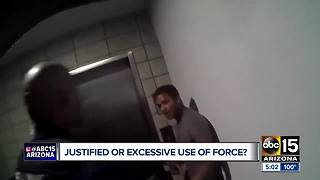 Body camera video shows Mesa officers punching suspect during arrest