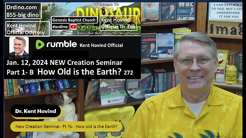 New Creation Seminar- Pt 1b- How old is the Earth?
