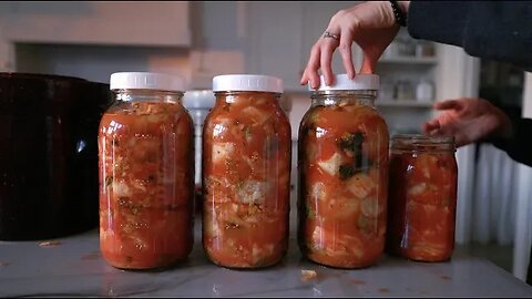 How to Make Kimchi (without seafood)
