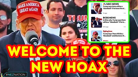 🚨Main Stream Media Invents NEW HOAX to Get Trump! MASSIVE Disinformation Campaign