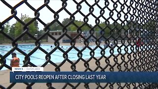Cleveland city pools reopen at limited capacity for the summer