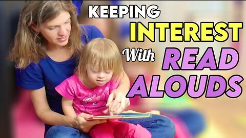 How To Read Aloud to Toddlers + How to Help Speech Delayed Preschoolers