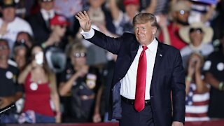 In Return To Rally Stage, Trump Claims 'Fight Has Just Begun'