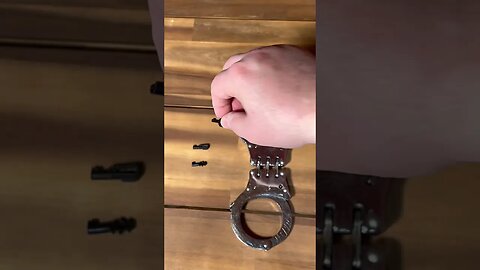 Getting out of double locked cuffs