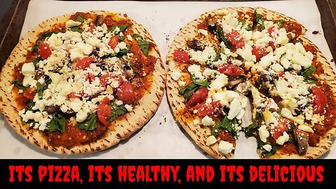 What's Cooking with the Bear? Healthy Pita Pizza
