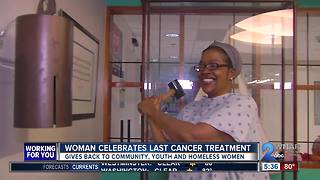 Local woman celebrates beating cancer