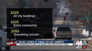 City of Lawrence plans to go 100% green by 2050