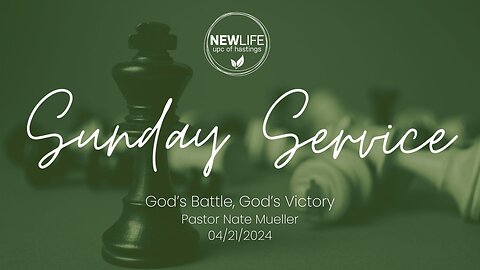 God's Battle, God's Victory
