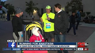 8-year-old cancer survivor prepares for half marathon